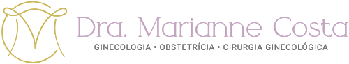Logotipo da Dra. Marianne Costa no cabeçalho do site